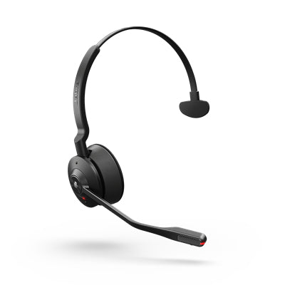 Jabra Engage 55 MS Stereo Casque Sans Fil pour Bureau et Centre d'appels, USB Type-A, Noir