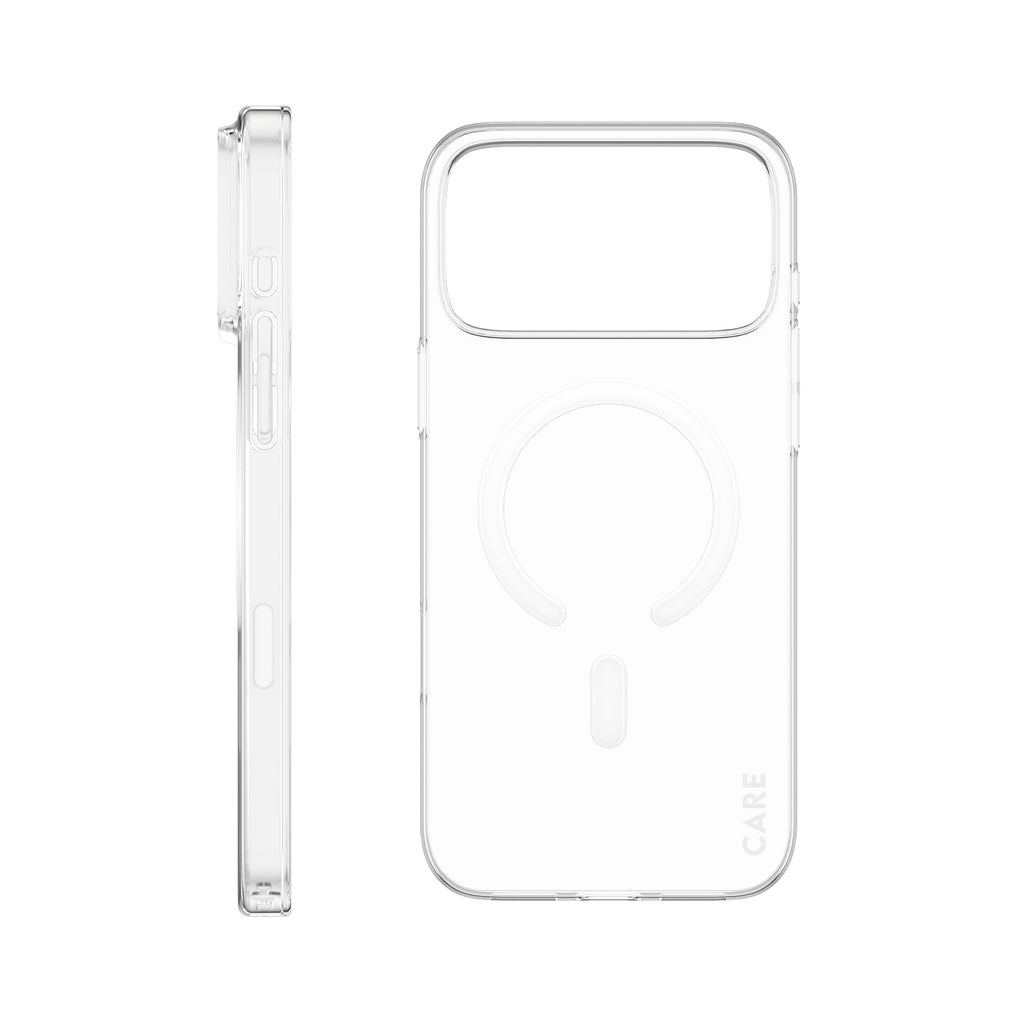 PanzerGlass CARE SL1M Coque Transparente avec MagSafe pour iPhone 17 Pro Max