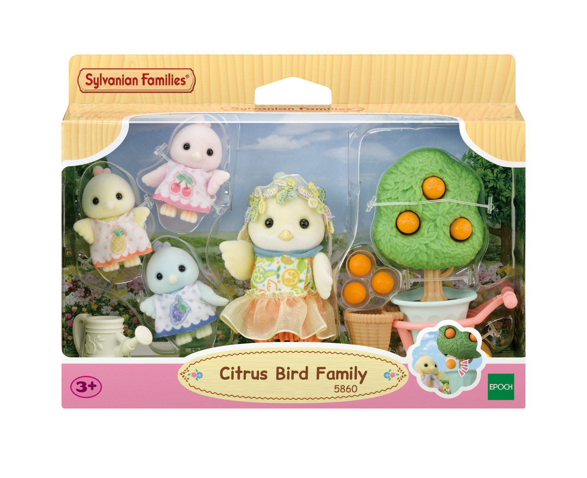 Sylvanian Families La famille Oiseau Citrus