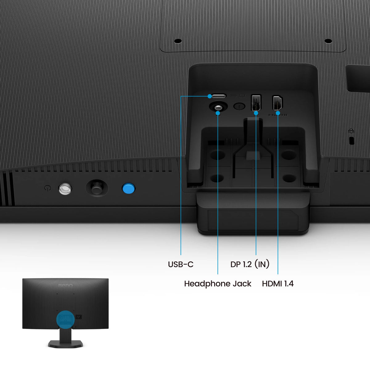 BenQ GW2490C écran plat de PC 60,5 cm (23.8") 1920 x 1080 pixels Full HD Noir - vue 5