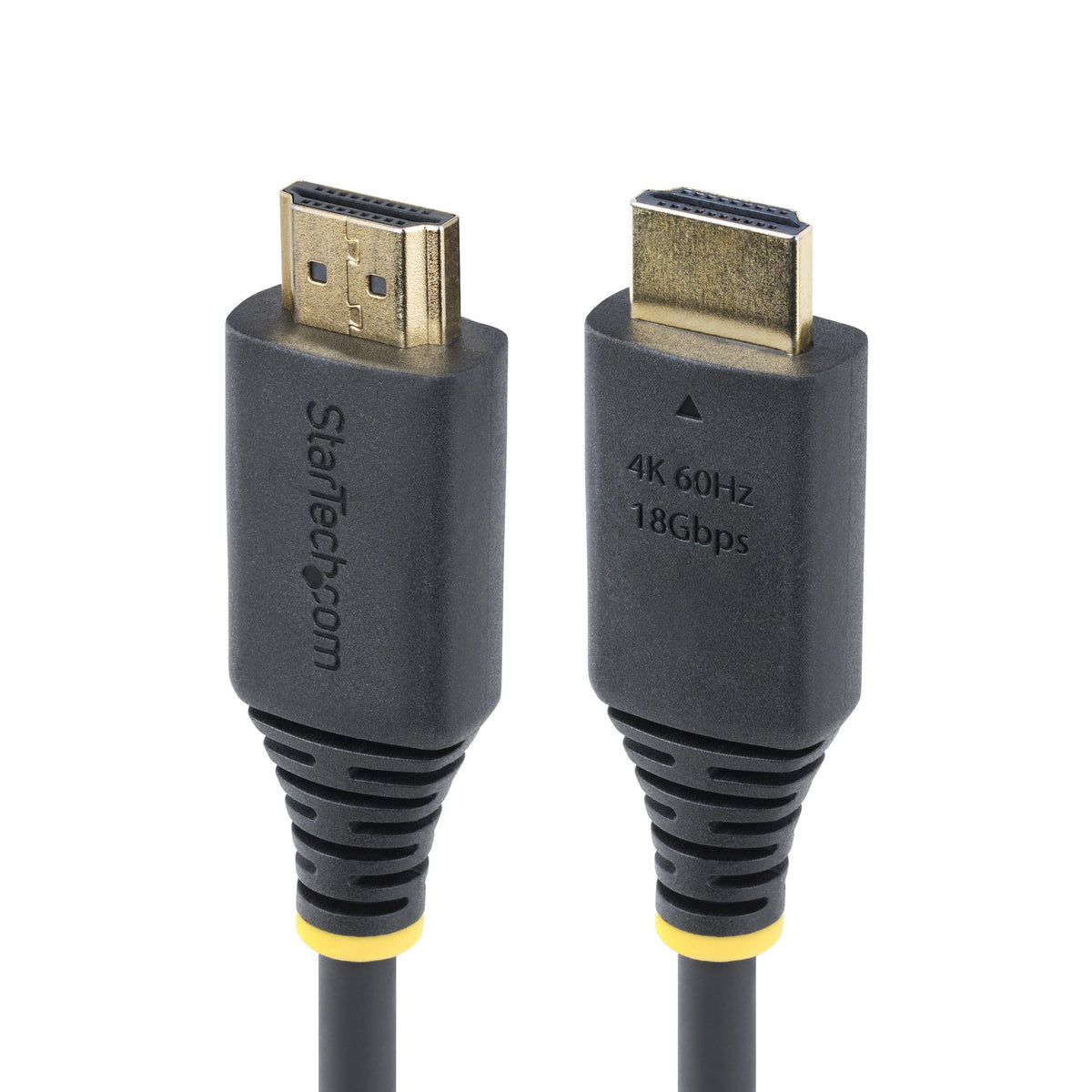 StarTech.com Câble HDMI 2.0 Haute Vitesse 30cm Certifié Premium 4K 60Hz HDR10