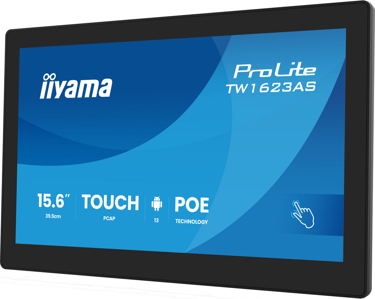 iiyama TW1623AS-B3P Écran Tactile Portable 15.6" Full HD LED Noir