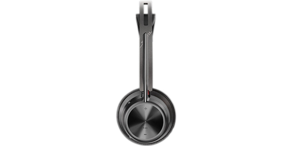 HP Poly Micro-casque Poly Voyager Focus 2 USB-C-C + adaptateur USB-C/A + base de chargement