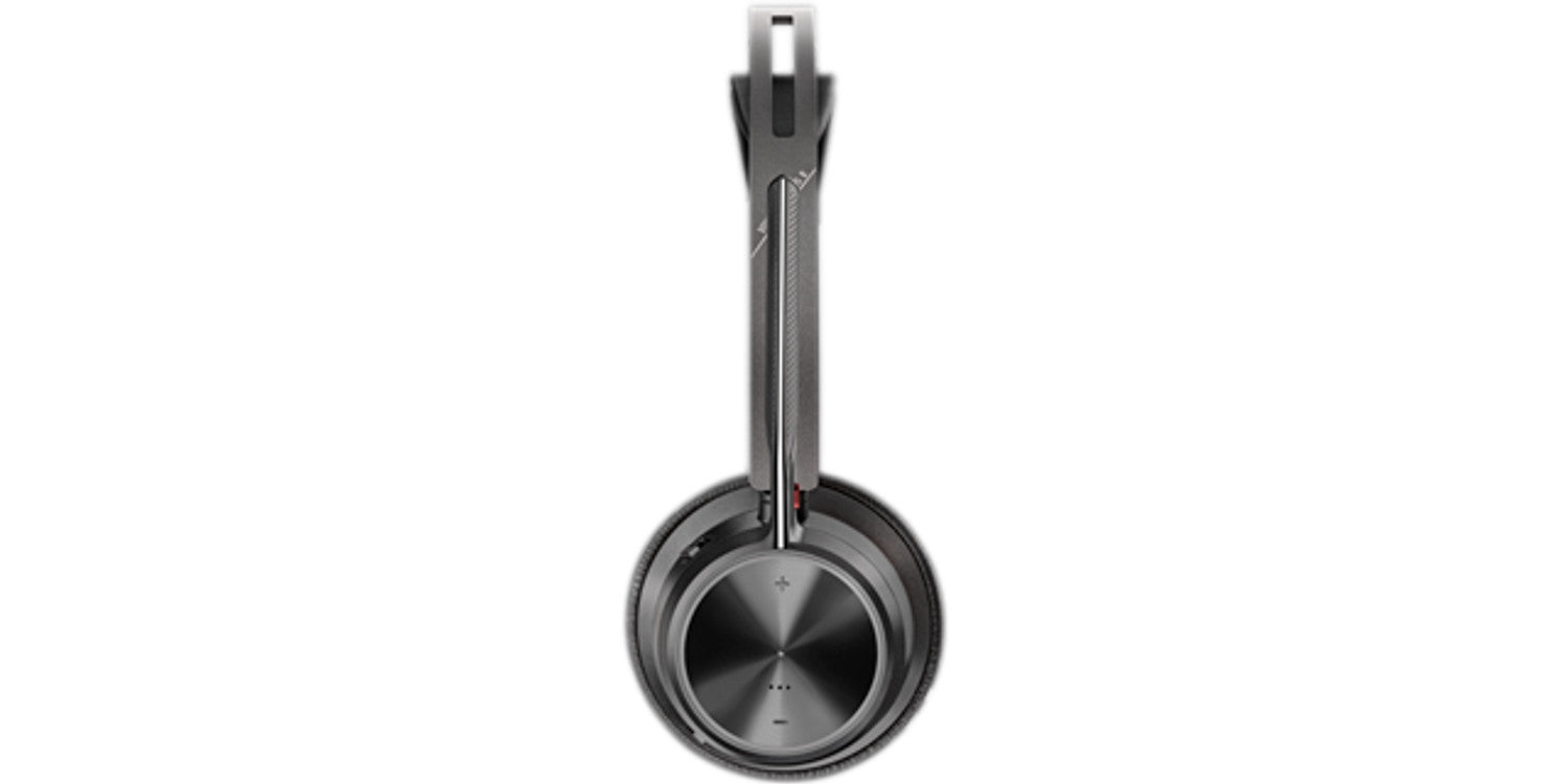 HP Poly Micro-casque Poly Voyager Focus 2 USB-C-C + adaptateur USB-C/A + base de chargement
