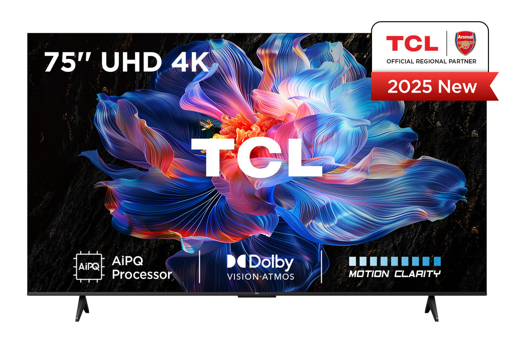 TCL V6C 75V6C TV 190,5 cm (75") 4K Ultra HD Smart TV Wifi Métallique 330 cd/m²