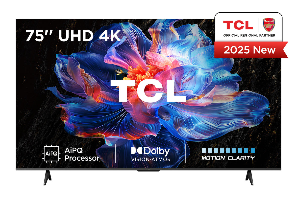 TCL V6C 75V6C TV 190,5 cm (75") 4K Ultra HD Smart TV Wifi Métallique 330 cd/m²
