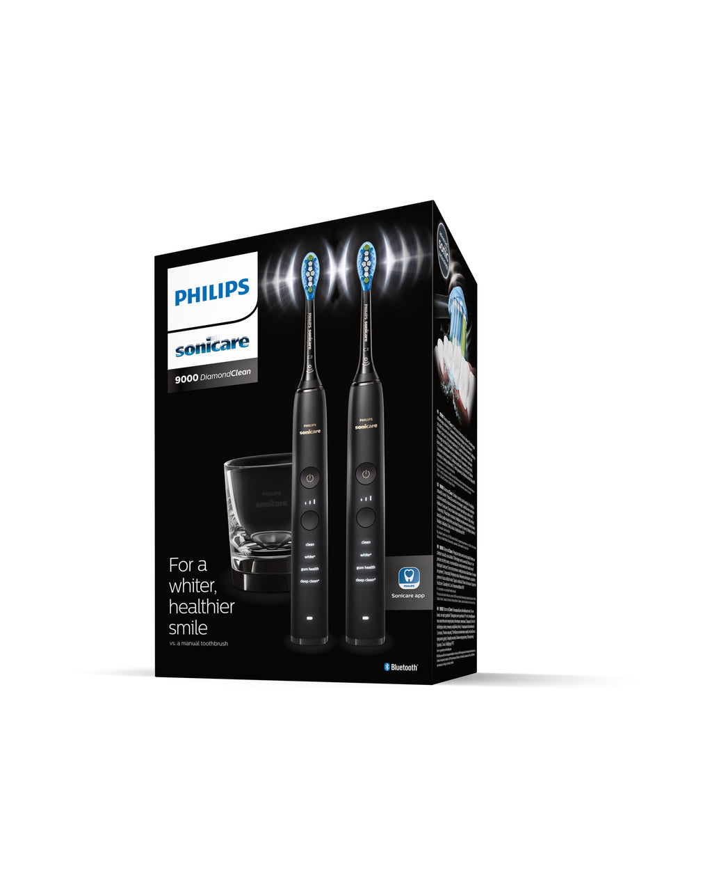 Philips Sonicare DiamondClean 9000 series DiamondClean 9000 HX9914/54 2x Brossse à dents électrique avec application