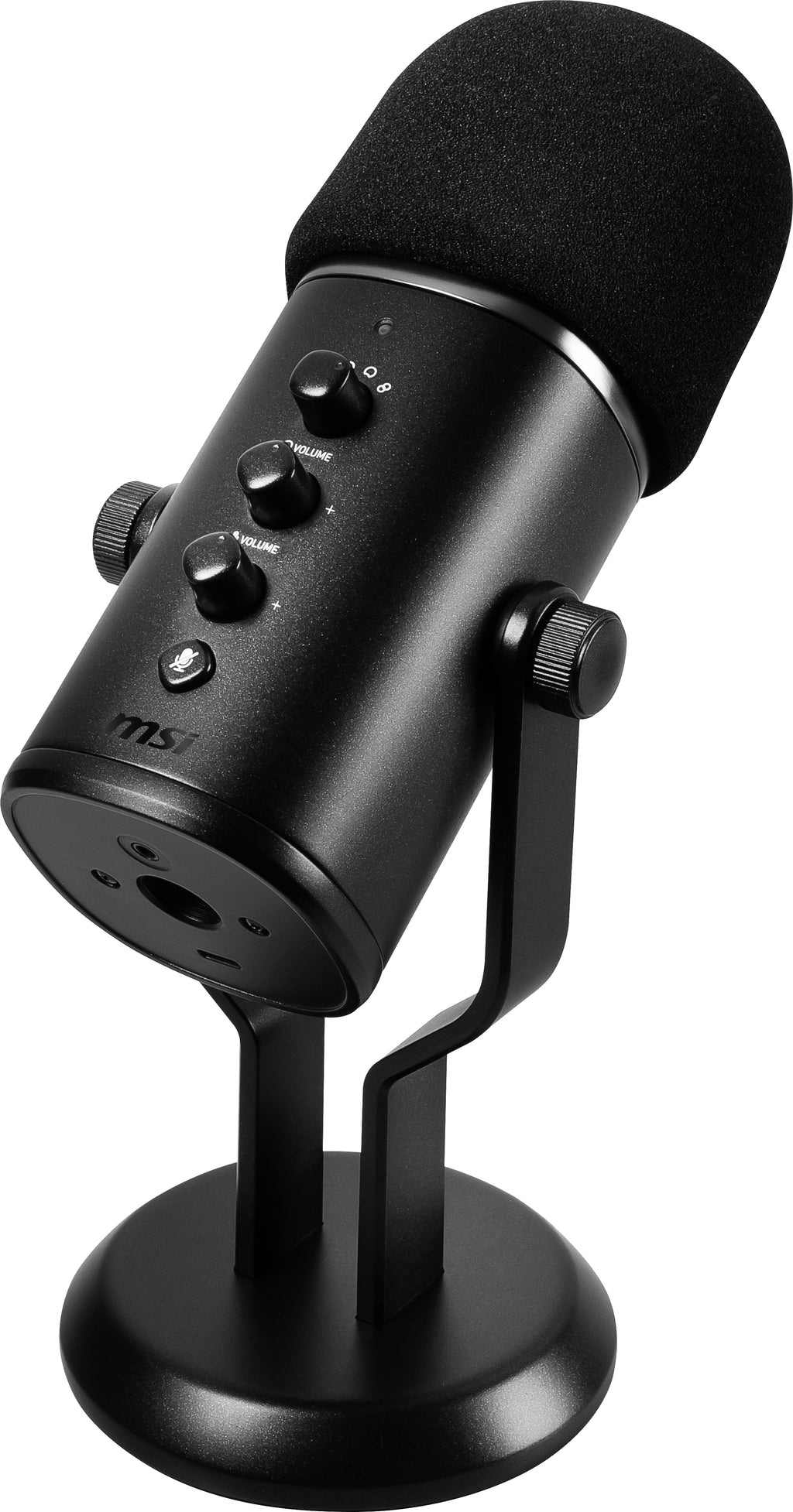 MSI Immerse GV60 Microphone de Streaming et Gaming, Noir