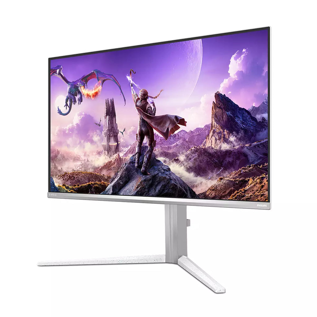 Philips Evnia 6000 32M2N6901A/00 écran plat de PC 80 cm (31.5") 3840 x 2160 pixels 4K Ultra HD QD-OLED Blanc