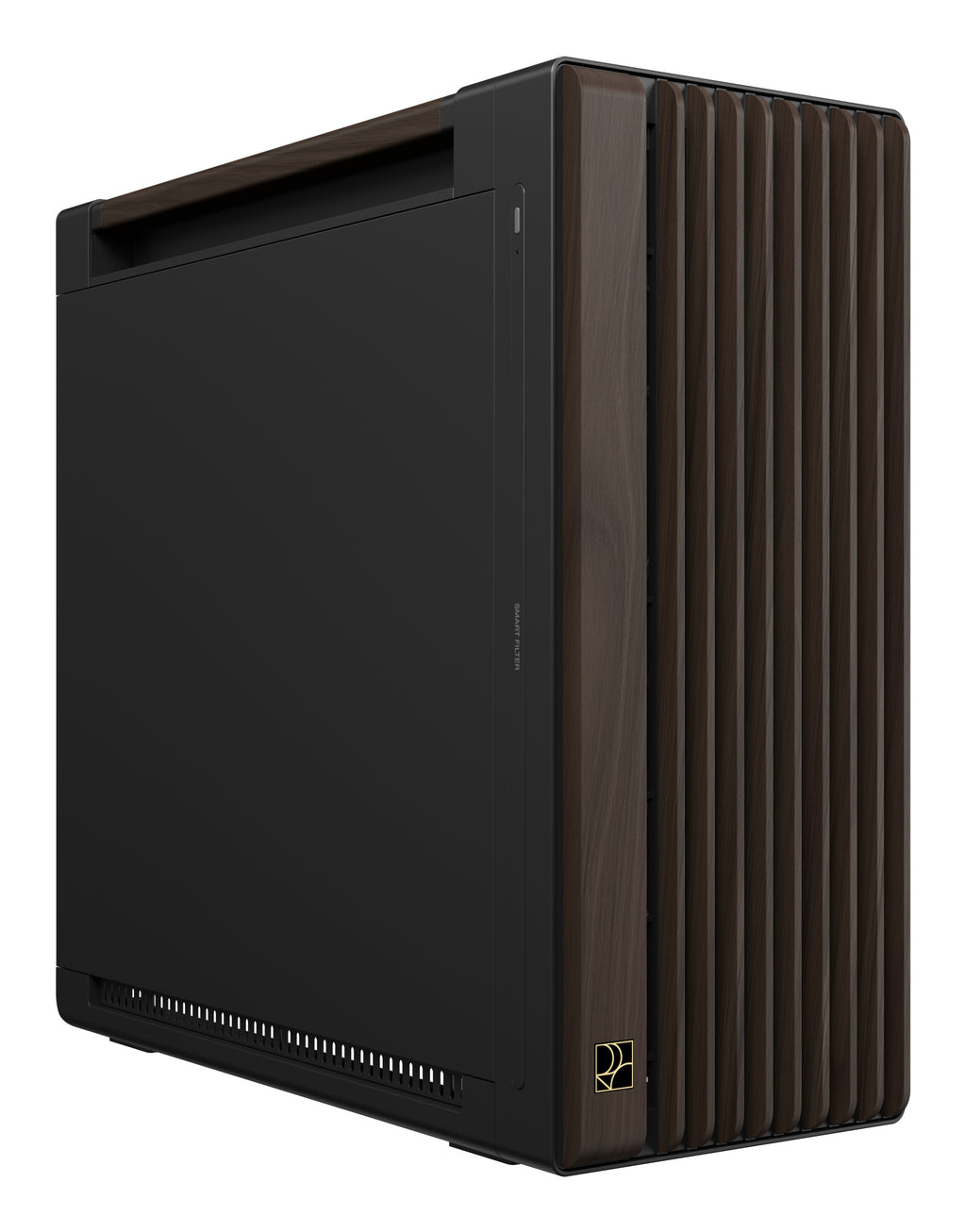 ASUS ProArt PA602 Wood Edition Modern Black - Metal Panel Midi Tower Noir, Bois