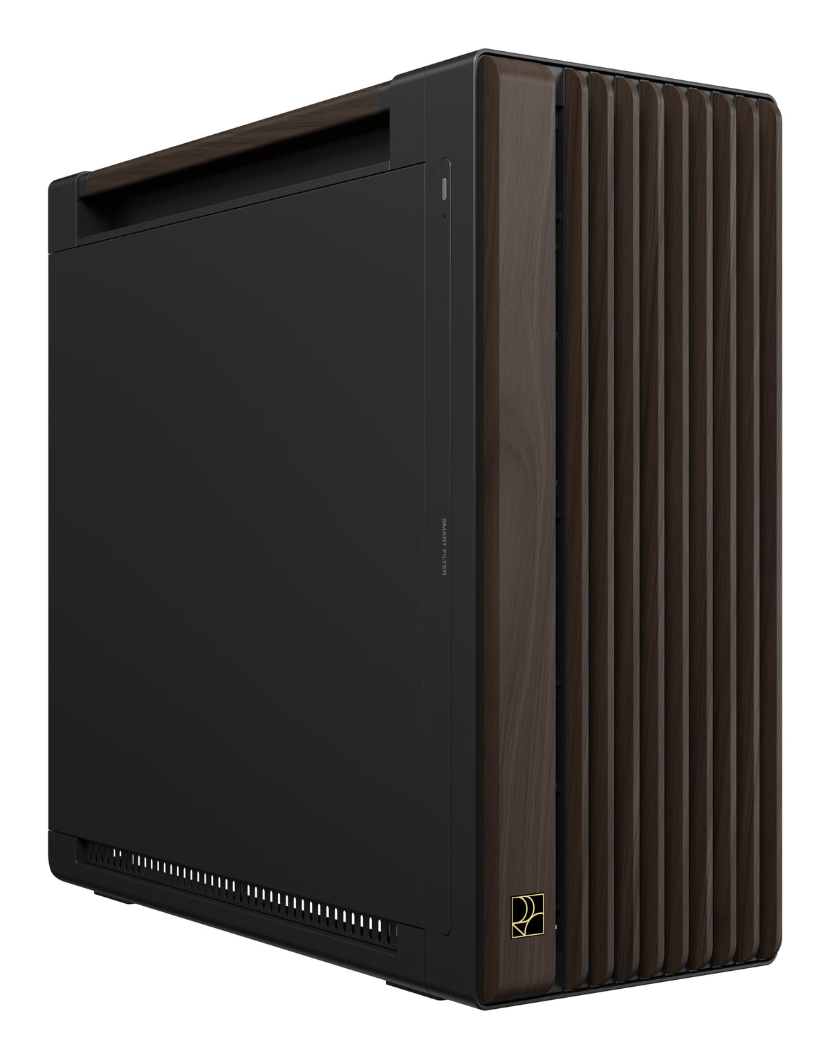 ASUS ProArt PA602 Wood Edition Modern Black - Metal Panel Midi Tower Noir, Bois
