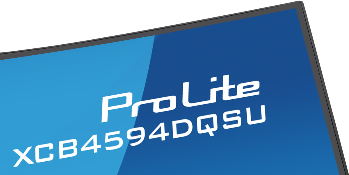 iiyama ProLite XCB4594DQSU-B1 écran plat de PC 113 cm (44.5") 5120 x 1440 pixels Dual QHD LED Noir