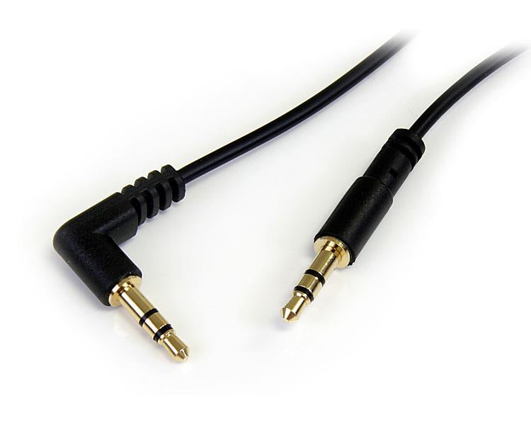 StarTech.com MU3MMSRA Câble Audio 3,5mm, 0,91 m, Noir