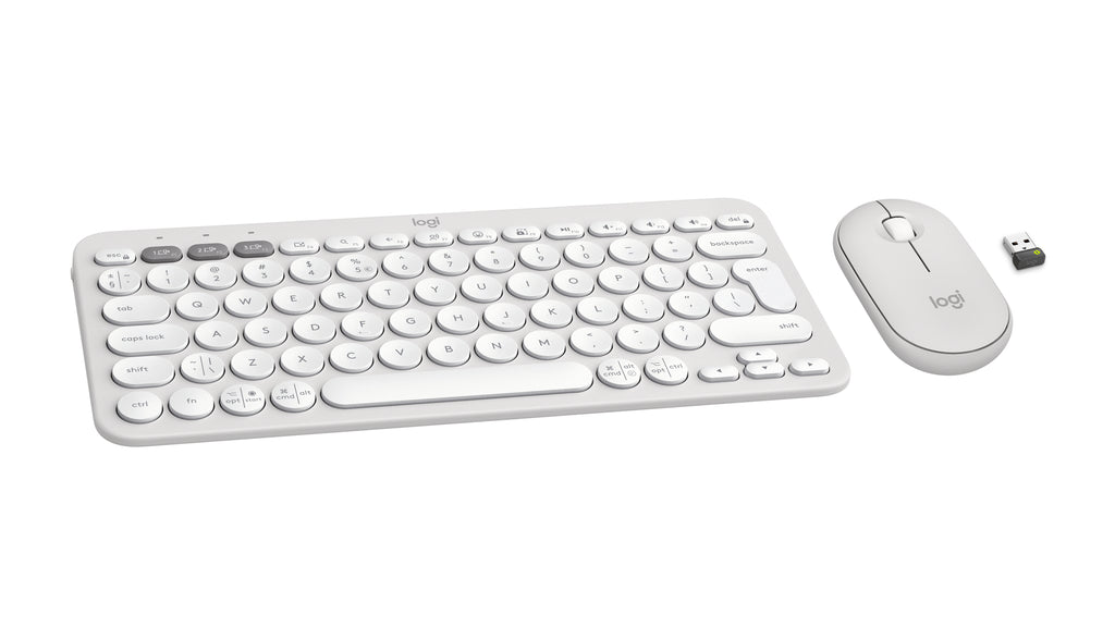 Logitech Pebble 2 Combo - Ensemble Clavier et Souris Sans Fil, Disposition US International