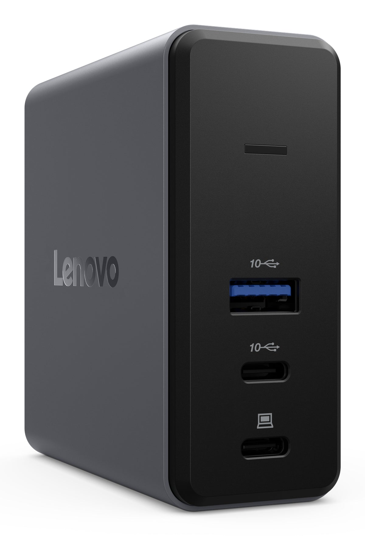 Lenovo X9 Charging GaN Dock Avec fil USB 3.2 Gen 2 (3.1 Gen 2) Type-C Gris
