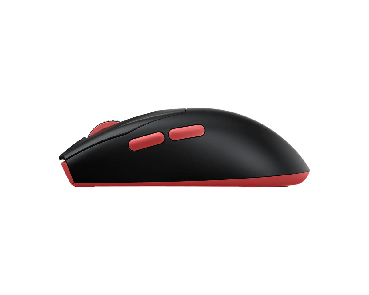 MSI Forge GM340 Wireless Souris Gaming Ambidextre, Sans Fil RF + Bluetooth, Optique 12000 DPI, Noir