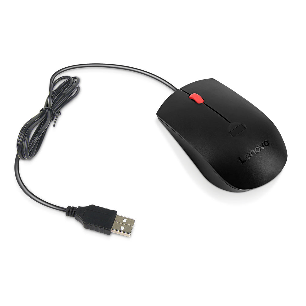 Lenovo 4Y51M03357 Souris de Bureau Ambidextre Optique 1600 DPI USB Type-A