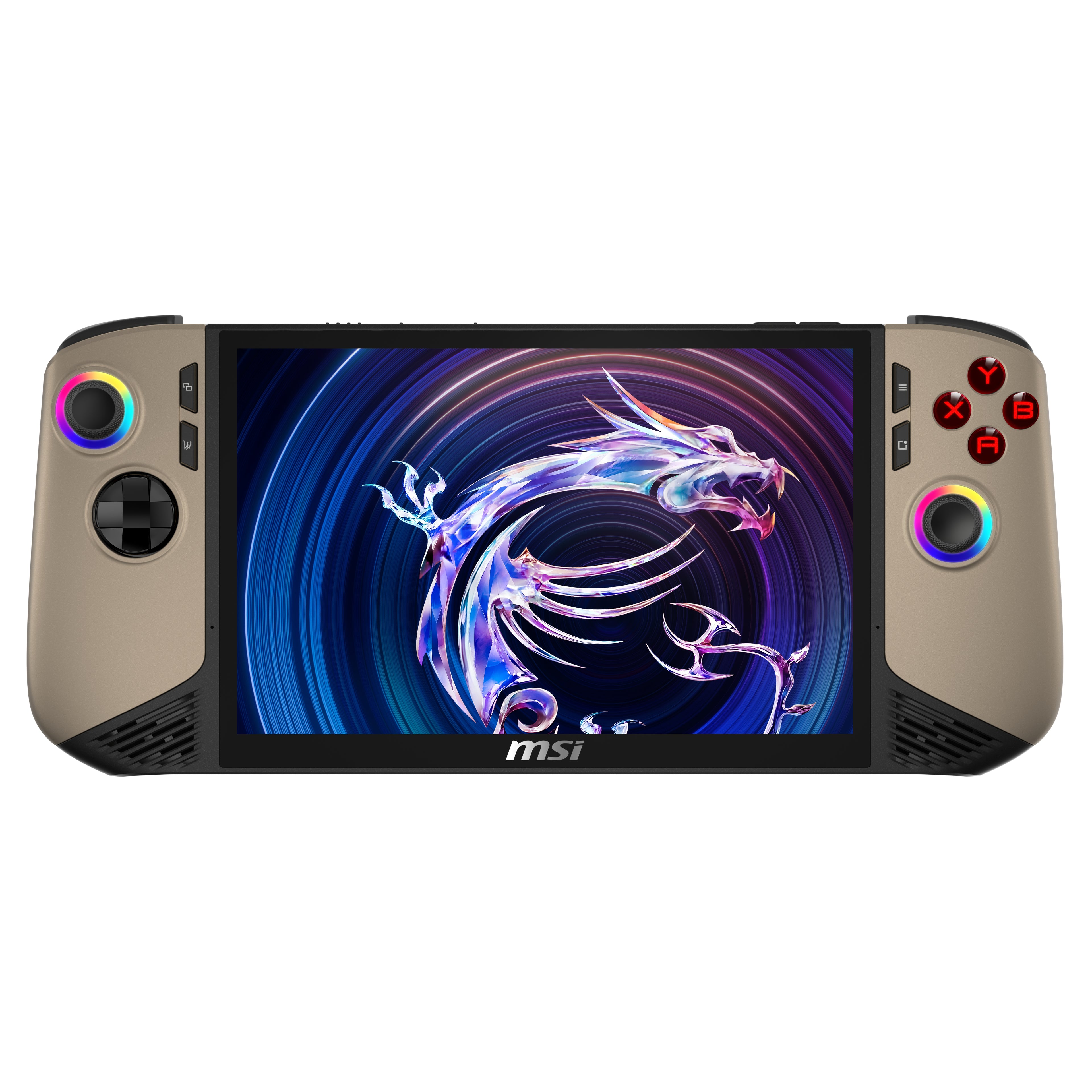 MSI CLAW 8 AI+ A2VM-015DE console de jeux portables 20,3 cm (8") 1 To Écran tactile Wifi Beige