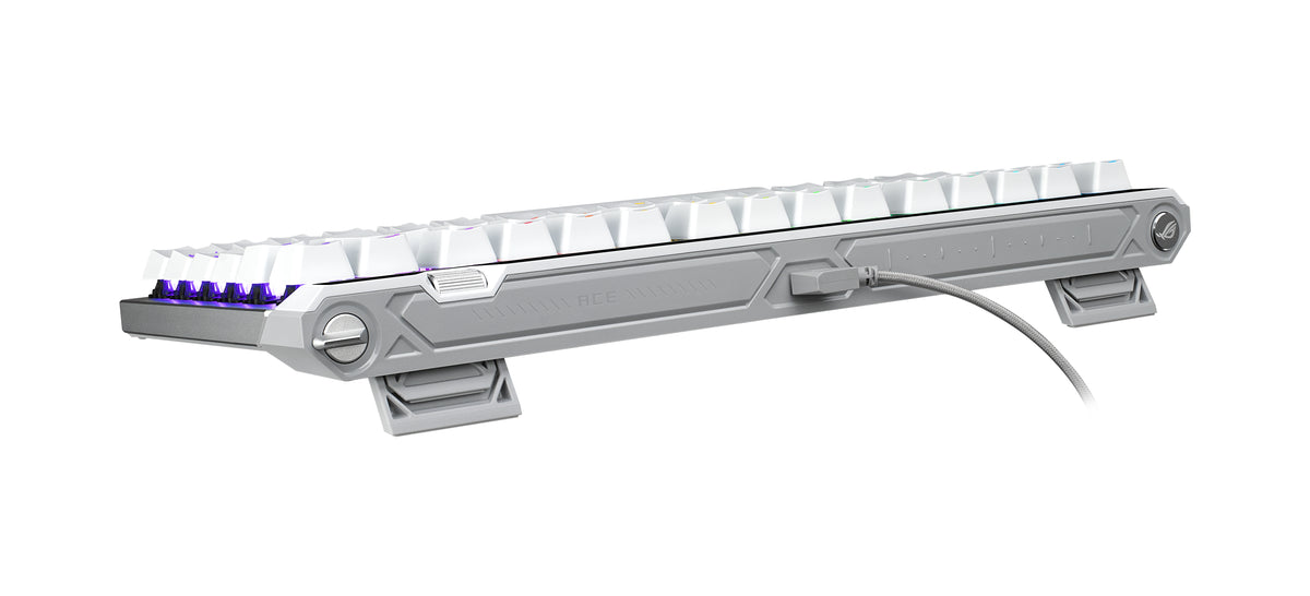 ASUS ROG Falchion Ace 75 HE WHT Tastatur Magnetic-mechanical key switch RGB Kablet Tysk