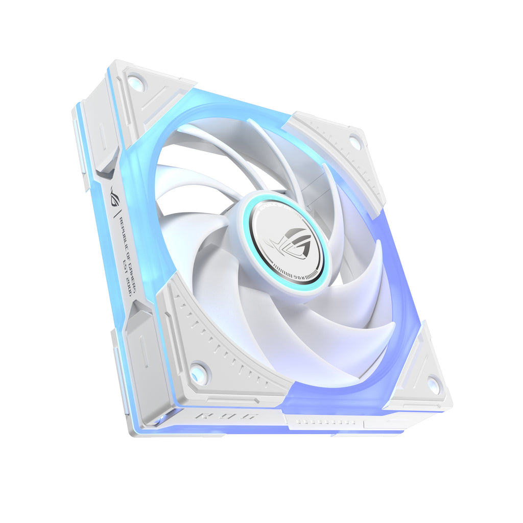 ASUS ROG Eurux GR120 ARGB Fan White Single Pack Kabinetblæser 1-pack Hvid 120 mm