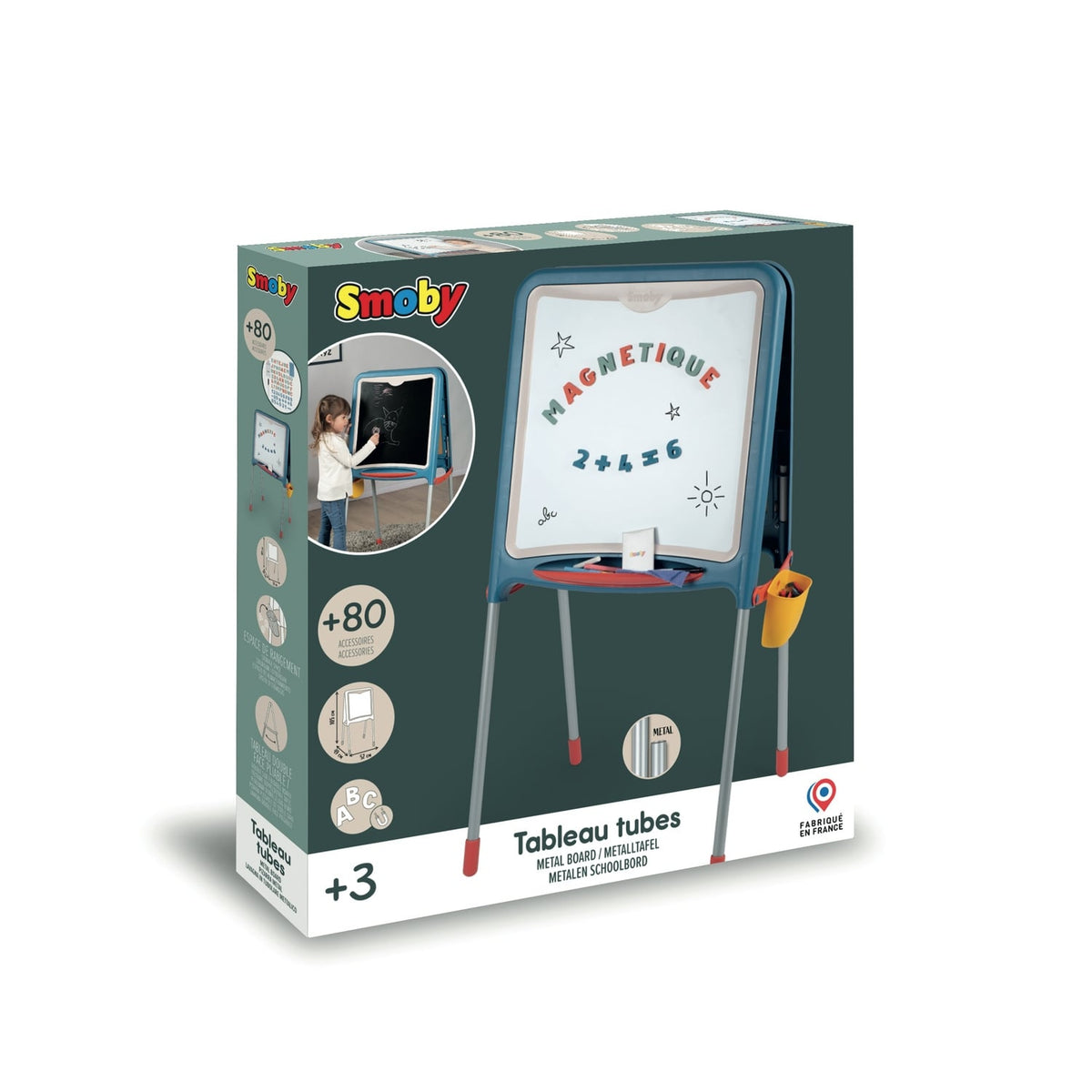 Smoby Tableau Coloré double face