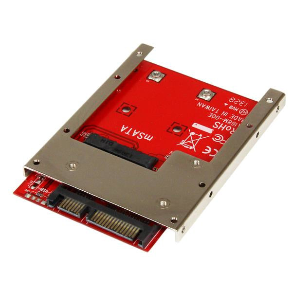 StarTech.com Adaptateur mSATA SSD vers SATA 2,5", Convertisseur 6 Gb/s