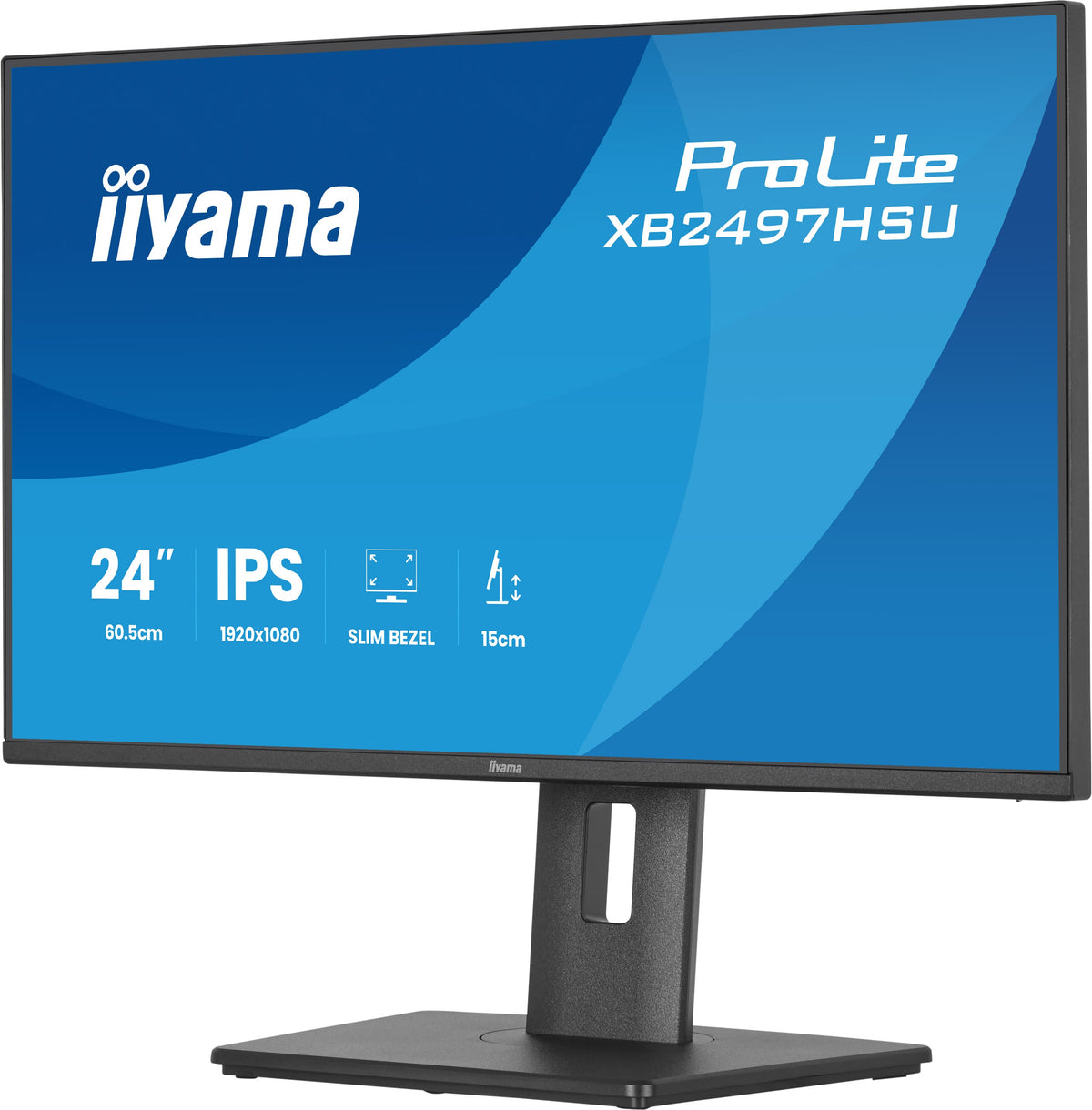 iiyama ProLite XB2497HSU-B1 Écran PC 60,5 cm (23.8") Full HD LED Noir
