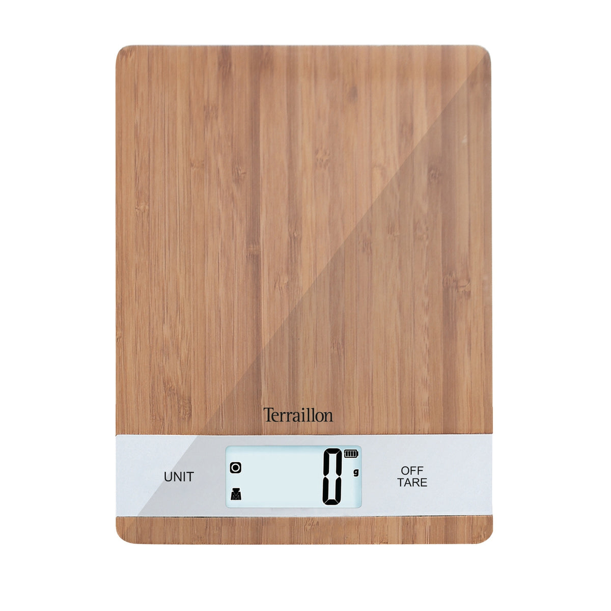 Terraillon Balance de cuisine en bambou