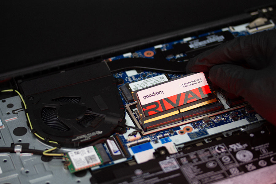 Goodram SODIMM DDR5 16GB 5600MHz CL40 SR RIVAL module de mémoire 16 Go 1 x 16 Go 5600 MT/s 262-pin SO-DIMM