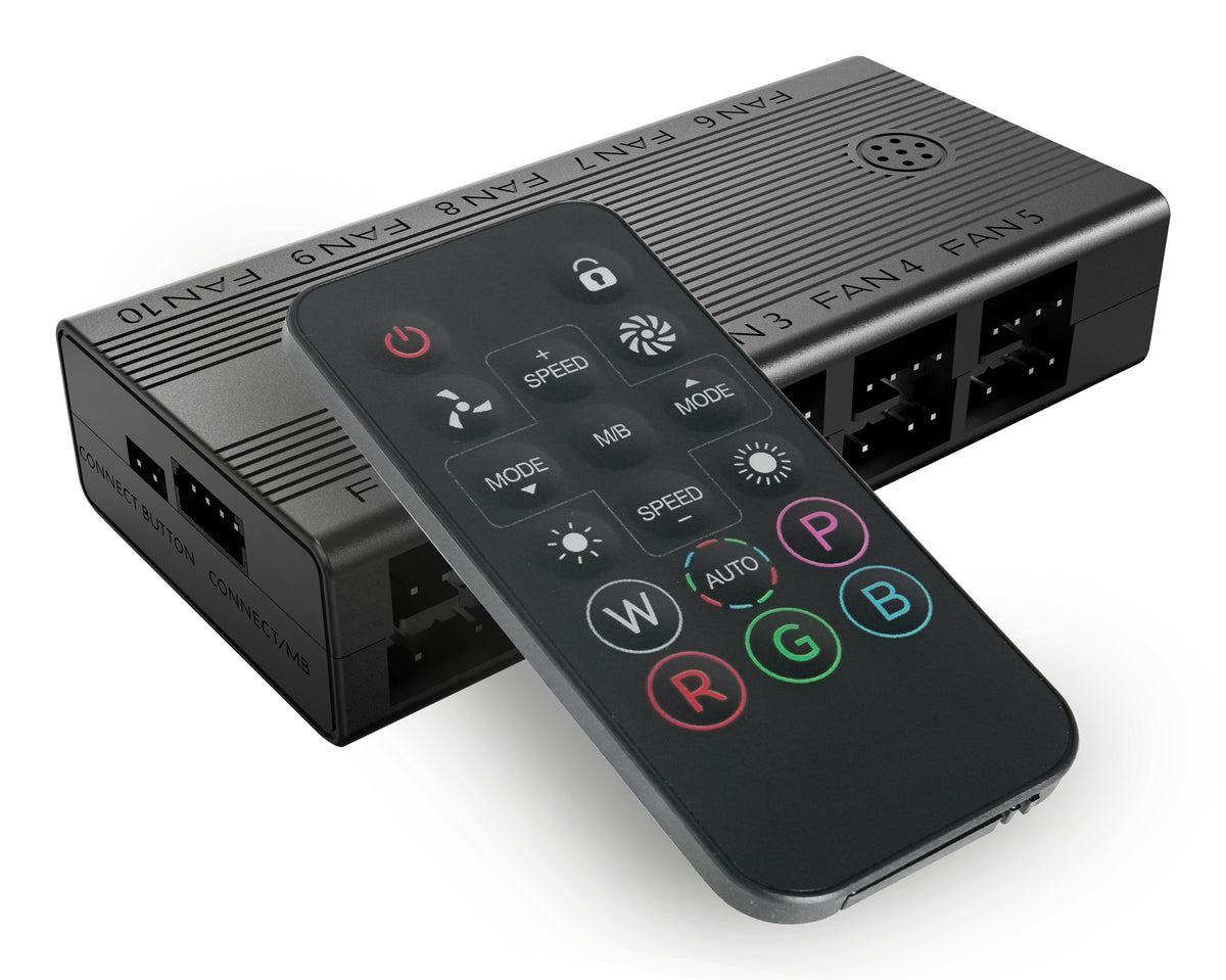 Mars Gaming MFHUB pièce et accessoire pour systèmes de refroidissement d'ordinateurs Contrôleur RVB adressable