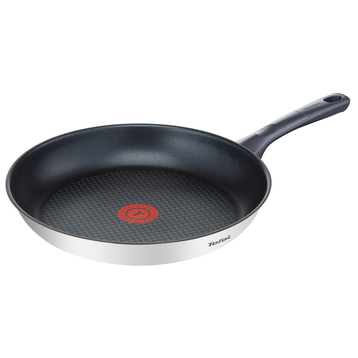 Tefal Poêle 28cm Acier Inoxydable Revêtement Anti-adhésif Tous Feux Dont Induction Ingenio Daily Cook