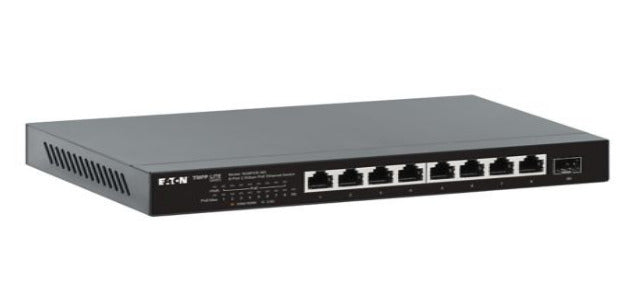 Eaton Tripp Lite Switch Ethernet Gigabit Non Administrable 8 Ports 2.5 Gbps PoE+ Pass-Through 100W, Boîtier Métal - vue 2