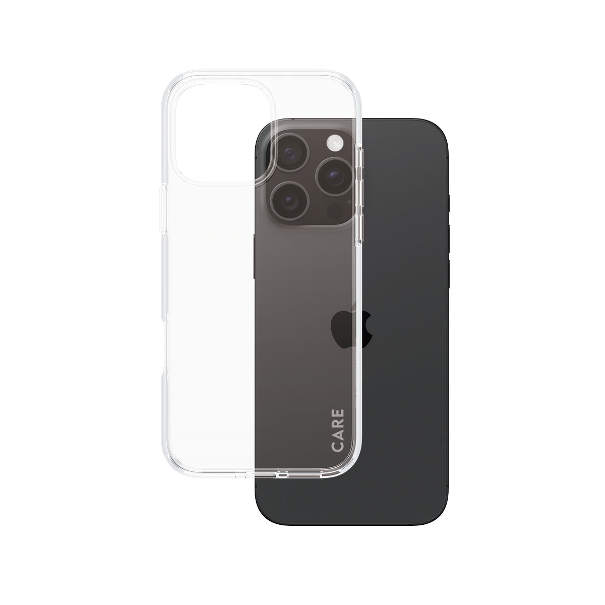 PanzerGlass CARE Urban Combat Case Transparent pour iPhone 16 Pro Max, Coque de Protection