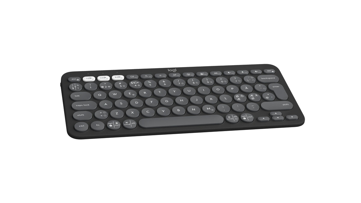 Logitech Pebble Keys 2 K380s Clavier Sans Fil Nordique