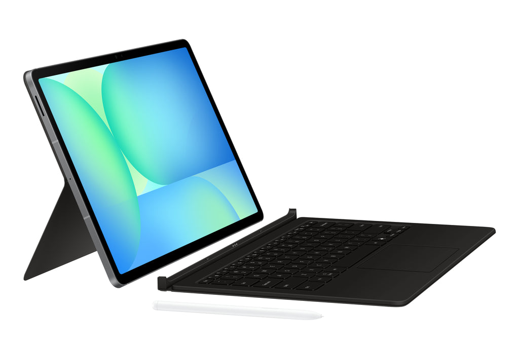 Samsung EF-DX625 QWERTZ Allemand Pogo Pin Noir