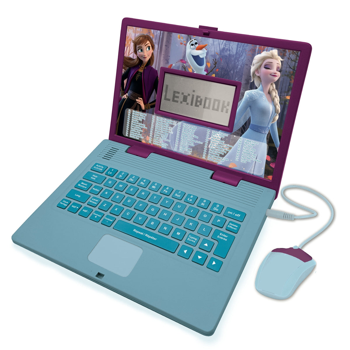 Lexibook Ordinateur éducatif bilingue La reine des Neiges