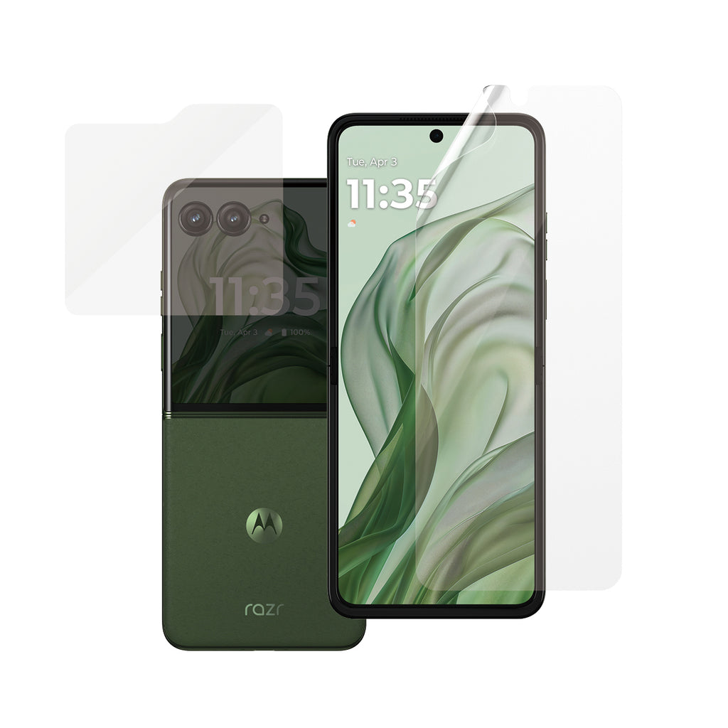 PanzerGlass ® Screen Protector Motorola Razr 50 Ultra | Glass & Film Protection d'écran transparent 1 pièce(s)
