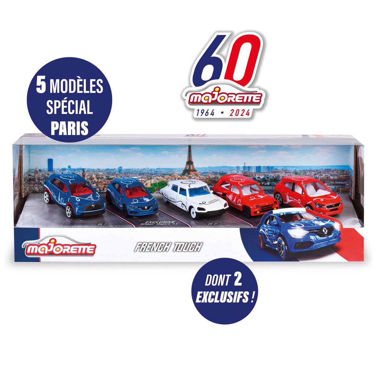 Smoby Coffret de voitures - French touch giftpack