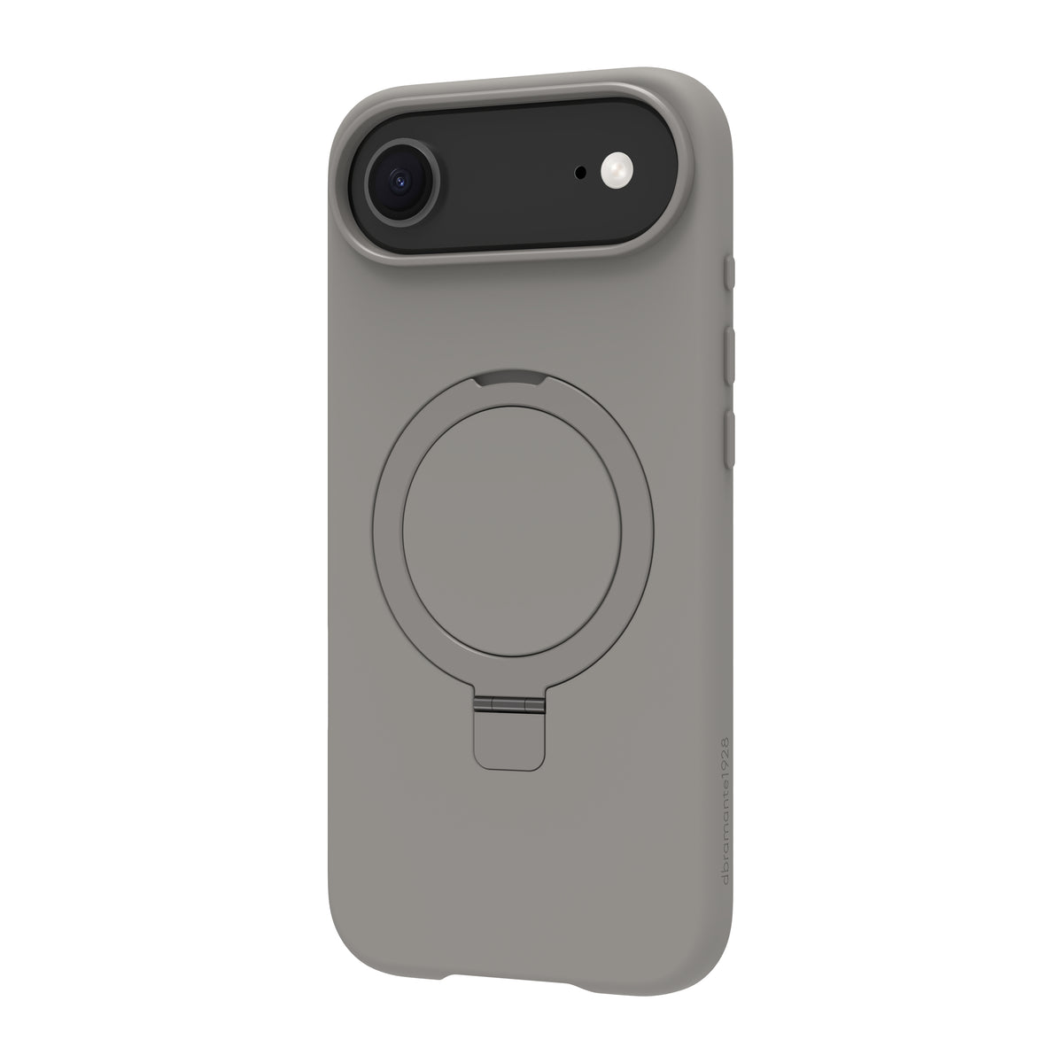 Coque de Protection Roskilde MS Kick ICON pour iPhone 17 Air, Housse avec Support de Bureau, Gris