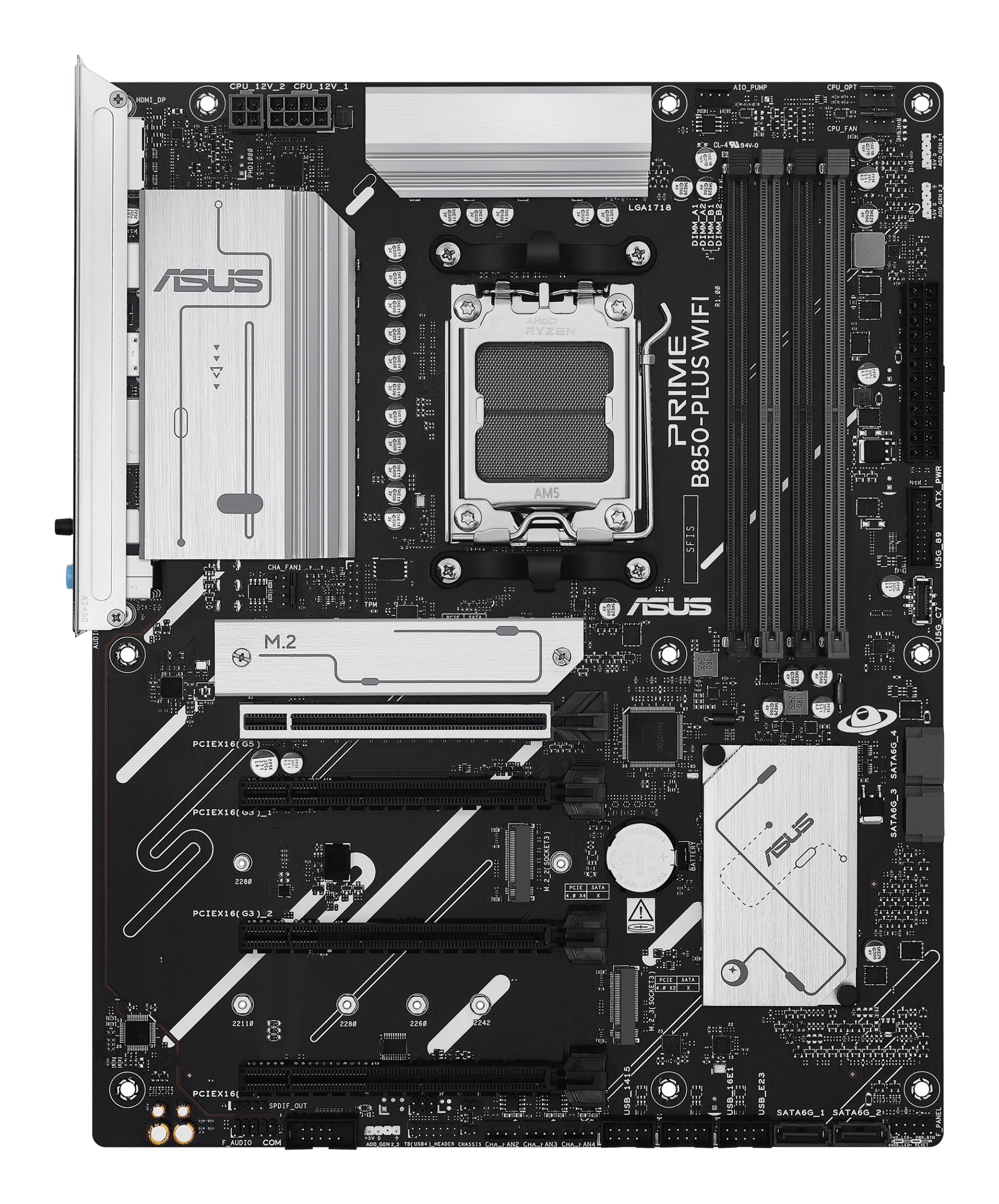 ASUS PRIME B850-PLUS WIFI AMD B850 Emplacement AM5 ATX