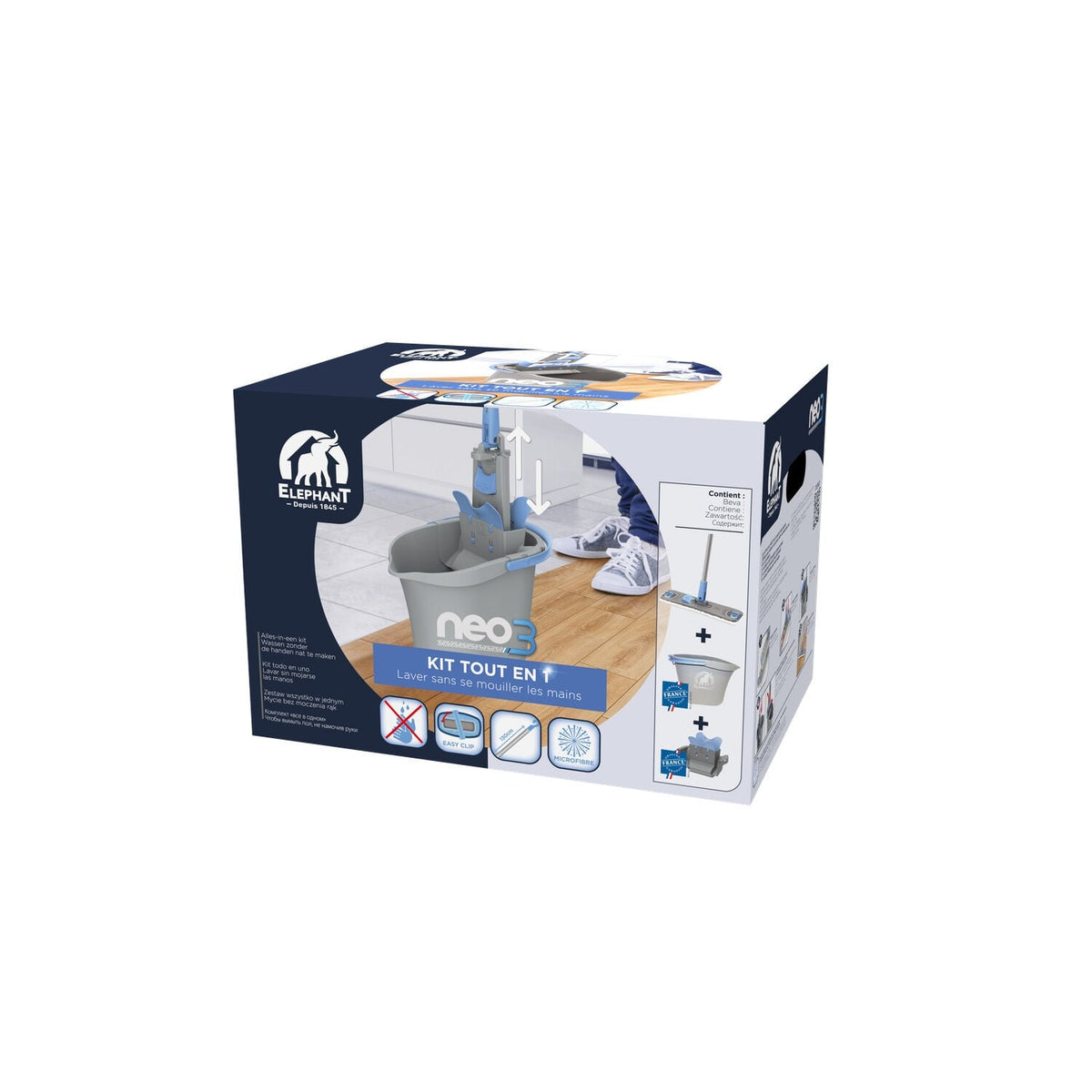 Elephant Seau + balai Neo System