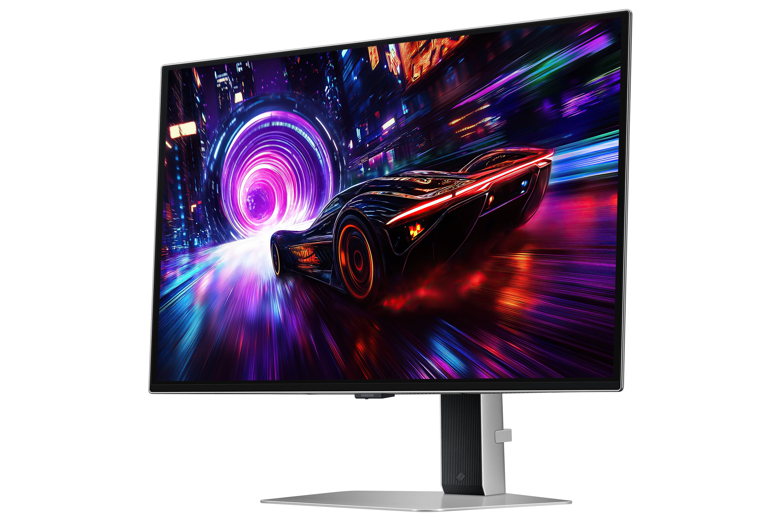 Samsung Samsung G81SF écran plat de PC 68,6 cm (27") 3840 x 2160 pixels 4K Ultra HD OLED Argent