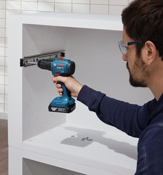 Bosch Bosch GSR 185-LI Professional 1900 tr/min 1,3 kg Bleu