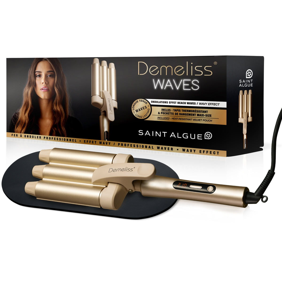 Saint Algue Fer à boucler Demeliss Waves
