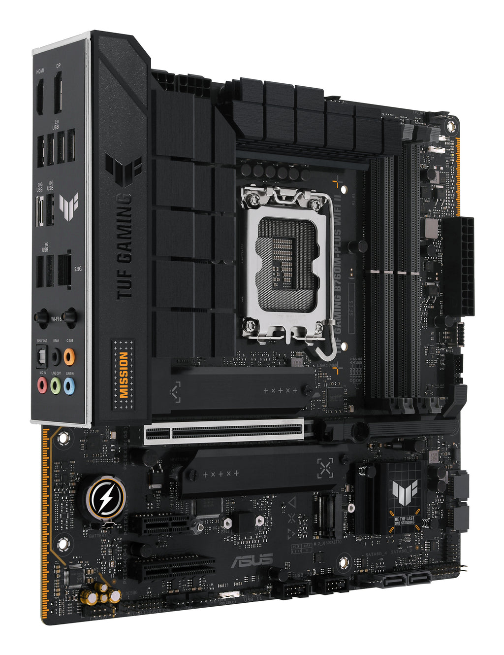 ASUS TUF GAMING B760M-PLUS WIFI II Intel B760 LGA 1700 micro ATX