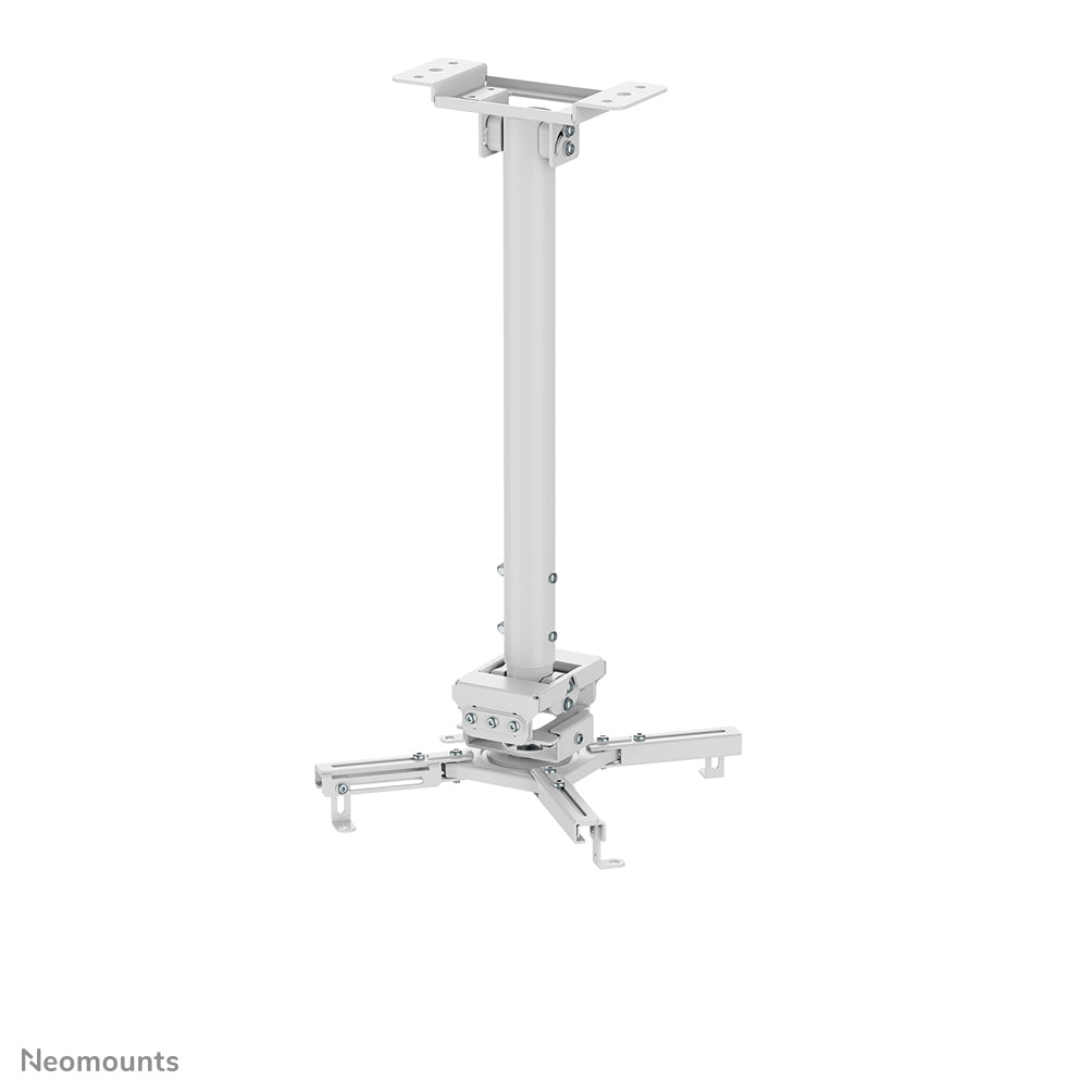 Neomounts Neomounts CL25-540WH1 Support de plafond pour vidéoprojecteur - h60.5-90.5 cm - installation facile - orientable