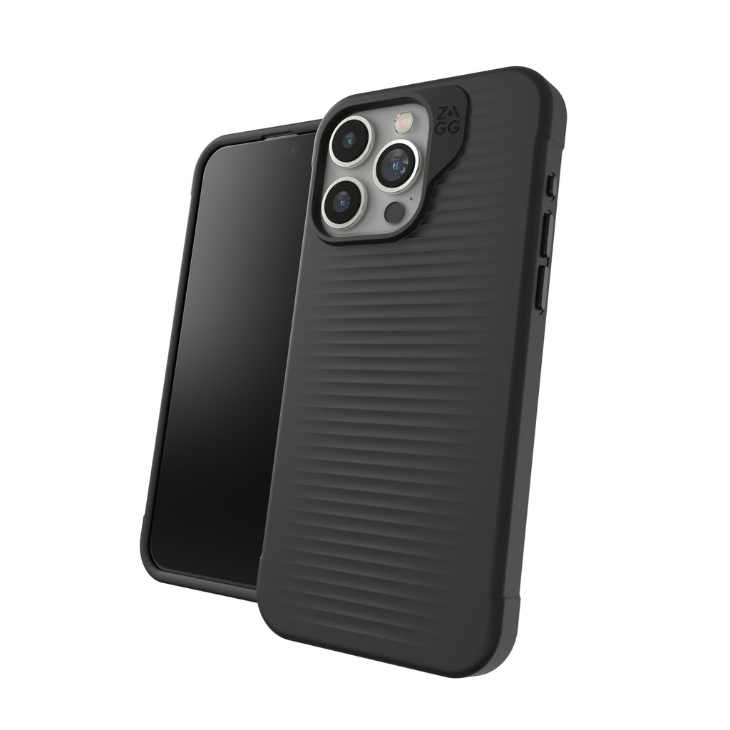 ZAGG Luxe coque de protection pour téléphones portables 17 cm (6.7") Housse Noir