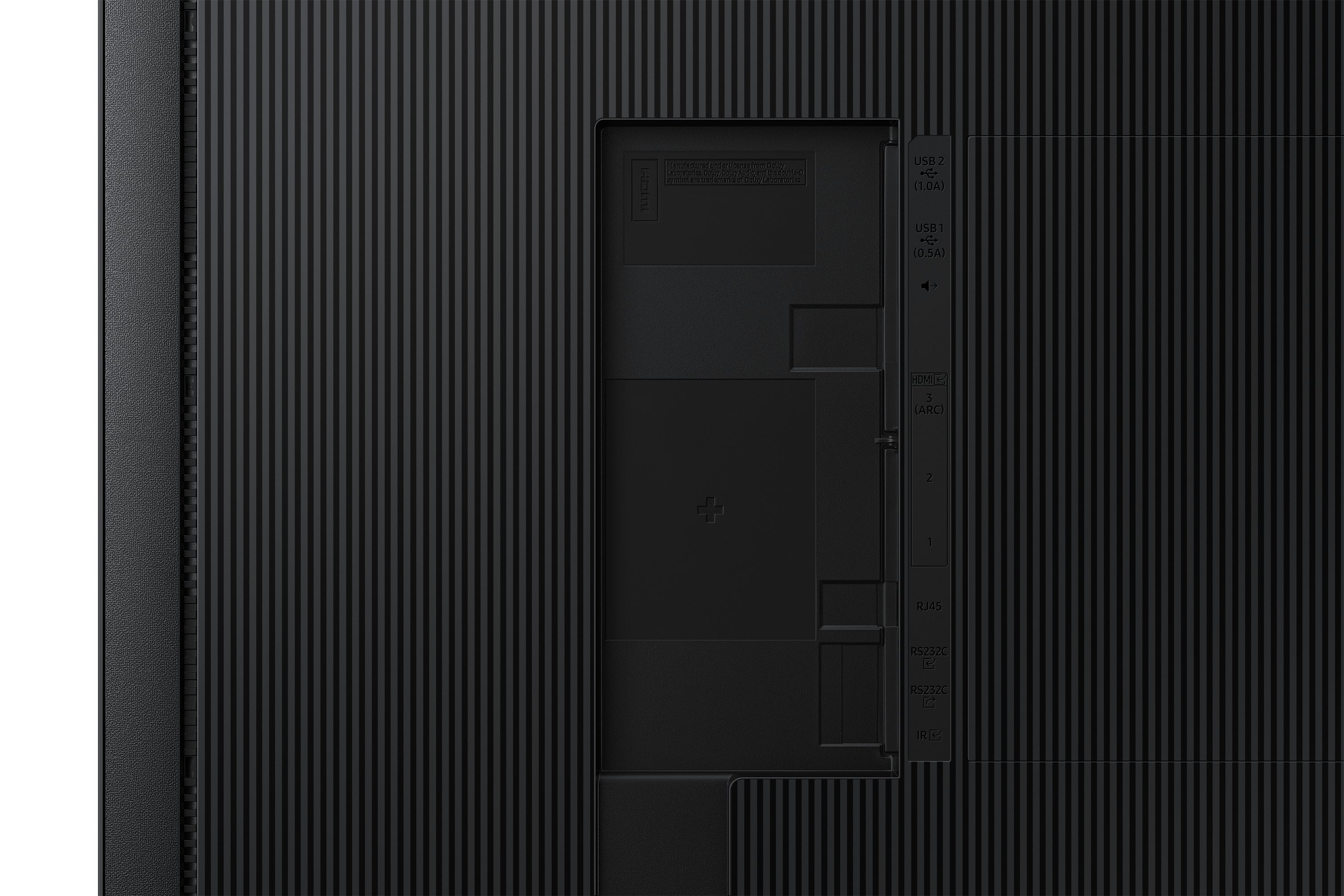 Samsung QB55C-N Écran plat de signalisation numérique 139,7 cm (55") LED 350 cd/m² 4K Ultra HD Noir Intégré dans le processeur Tizen 7.0 16/7