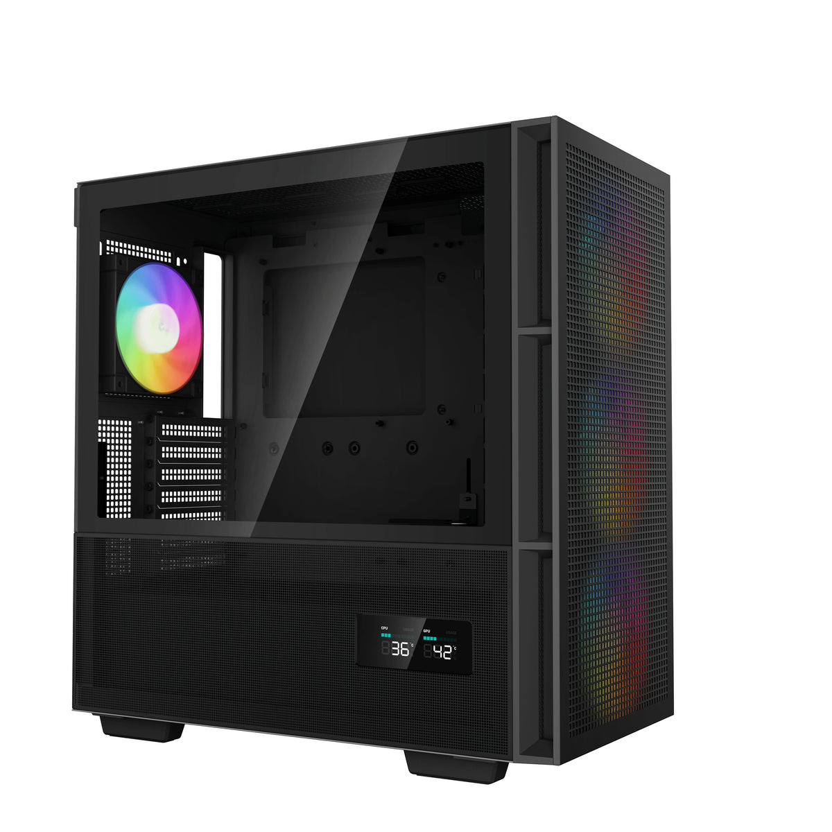 DeepCool CH560 Digital Boîtier PC Tour ATX Étendu, Noir