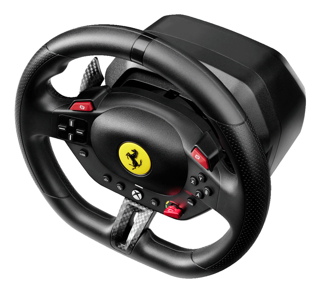 Thrustmaster T98 Ferrari 296 GTS Volant et Pédales USB, Noir, pour PC, Xbox One, Xbox Series X|S